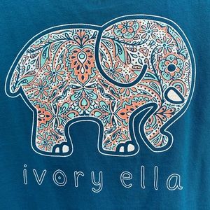 Blue Ivory Ella Tee